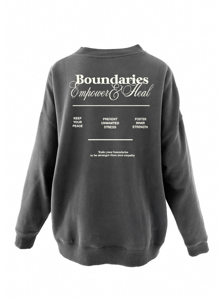 pebby forevee Sweatshirt HEY, IT'S OK OVERSIZED GRAPHIC SWEATSHIRT