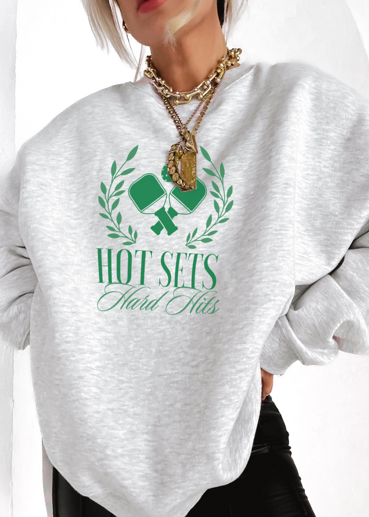 pebby forevee Sweatshirt HOT SETS HARD HITS GRAPHIC SWEATSHIRT