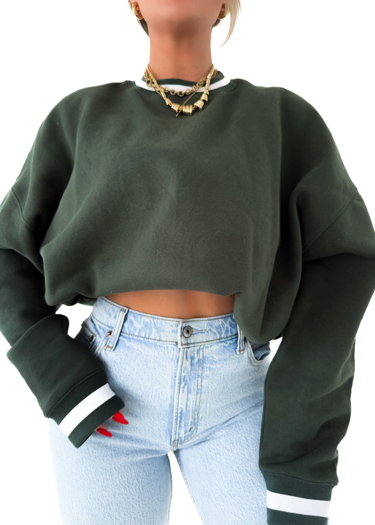 pebby forevee Sweatshirt OVERSIZED CREWNECK SWEATSHIRT