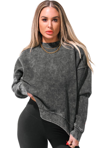 OVERSIZED CREWNECK SWEATSHIRT – Pebby Forevee