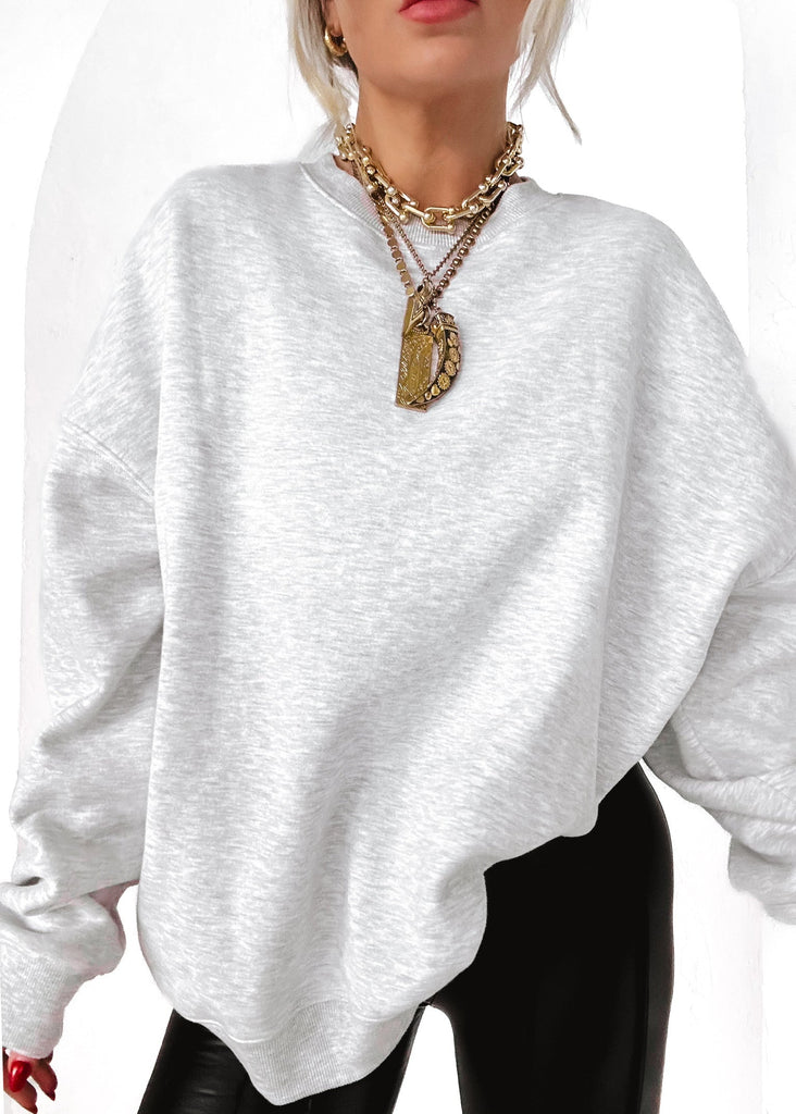 pebby forevee Sweatshirt OVERSIZED CREWNECK SWEATSHIRT