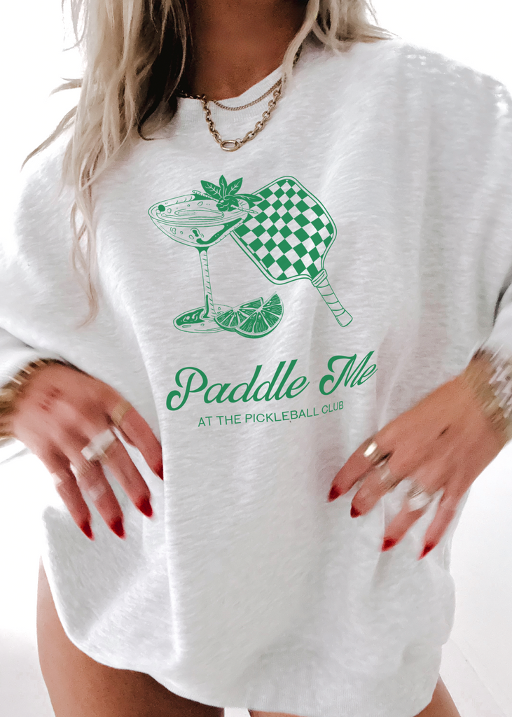 pebby forevee Sweatshirt PADDLE ME GRAPHIC SWEATSHIRT