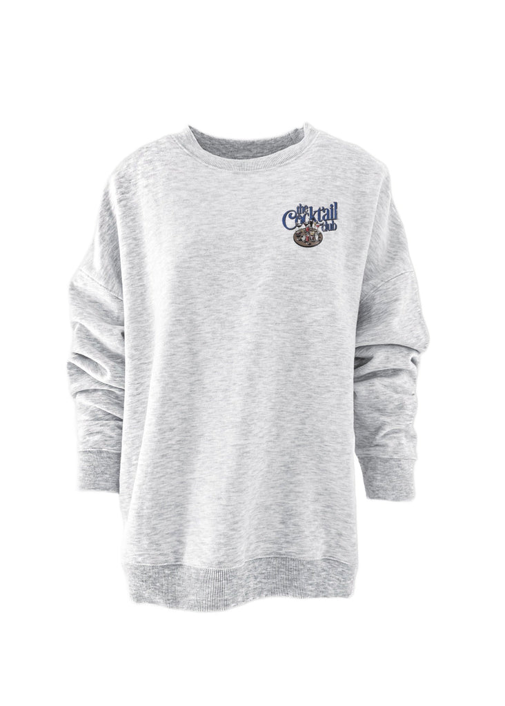 pebby forevee Sweatshirt THE COCKTAIL CLUB OVERSIZED GRAPHIC SWEATSHIRT