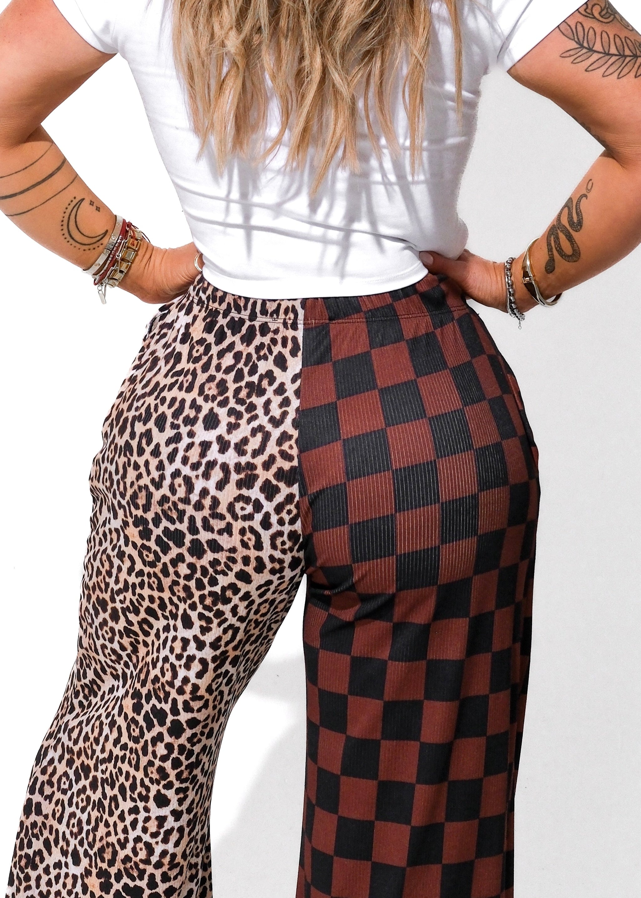 UNTAMED CONTRAST PANTS – Pebby Forevee