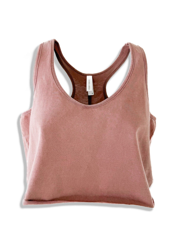 pebby forevee Tank Top CROPPED BOYFRIEND TANK