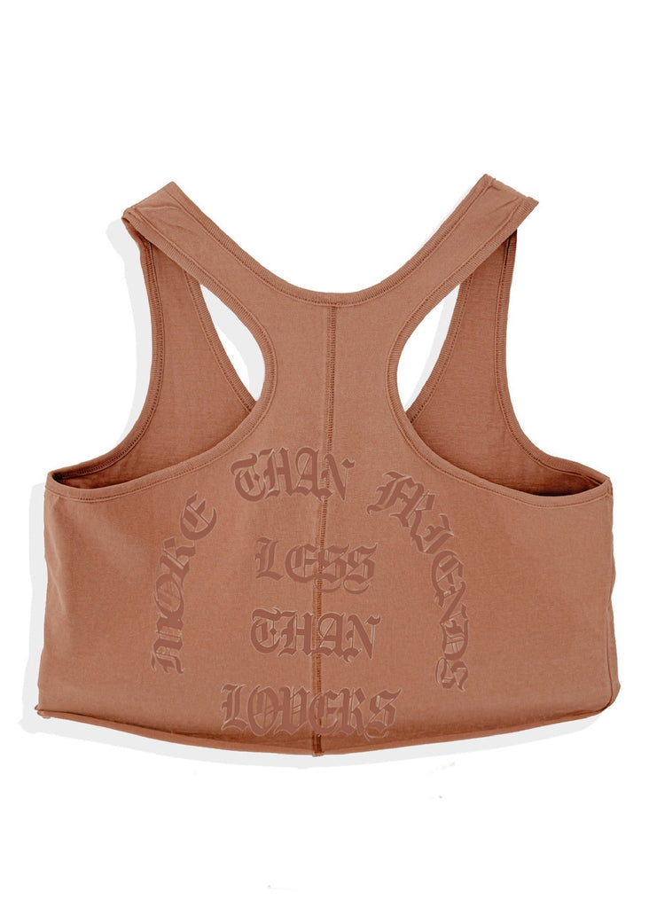 pebby forevee Tank Top CROPPED REMEMBER WHEN GRAPHIC BOYFRIEND TANK