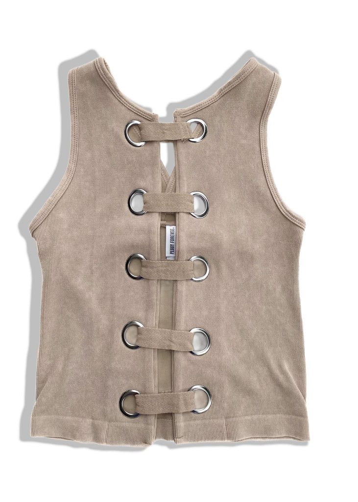 pebby forevee Tank Top GROMMET & THREAD TANK