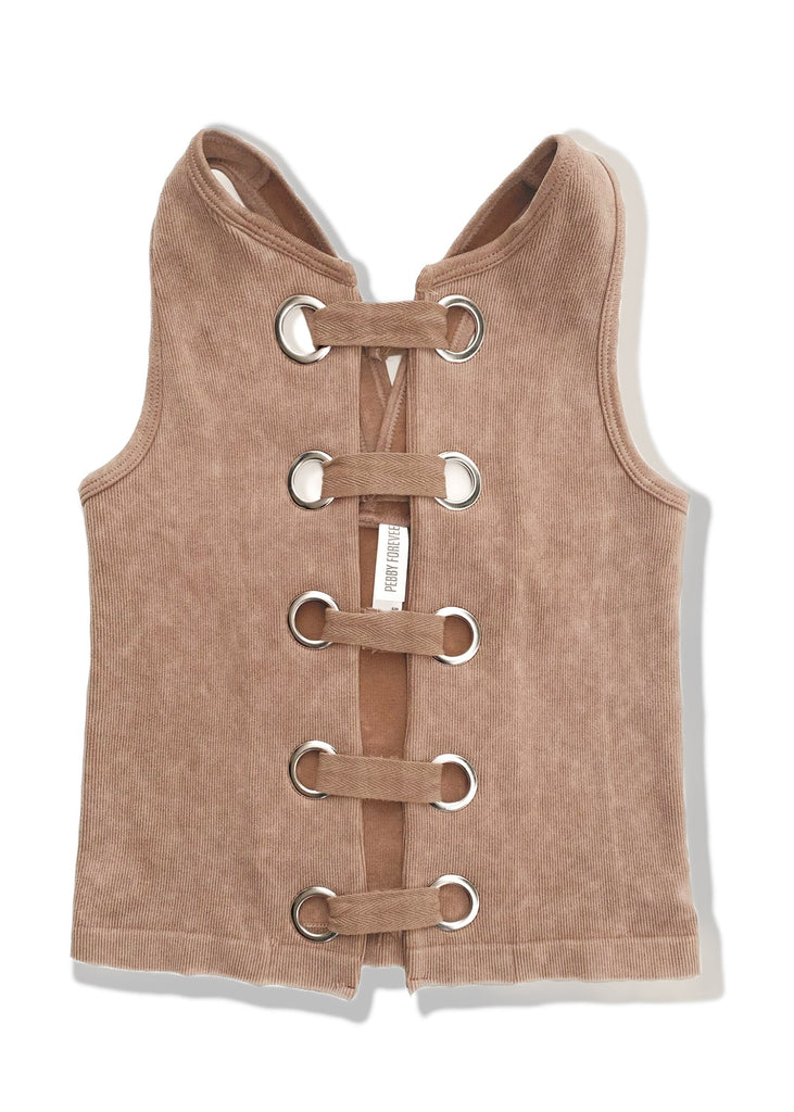 pebby forevee Tank Top GROMMET & THREAD TANK