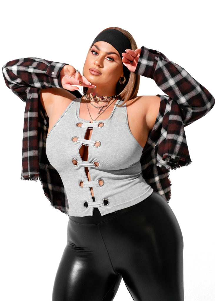 pebby forevee Tank Top GROMMET & THREAD TANK