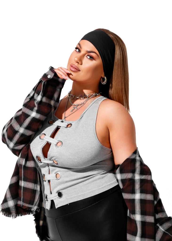 pebby forevee Tank Top GROMMET & THREAD TANK