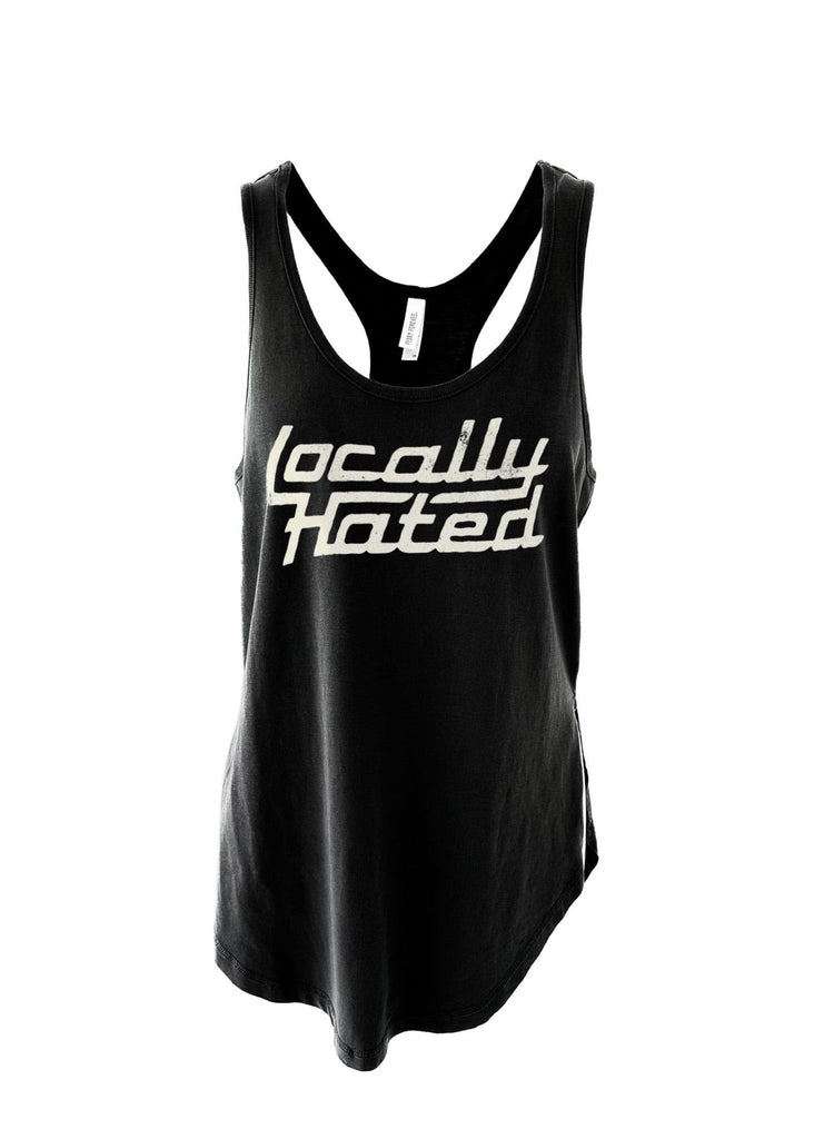 pebby forevee Tank Top LOCALLY HATED BOYFRIEND SIDE SLIT TANK