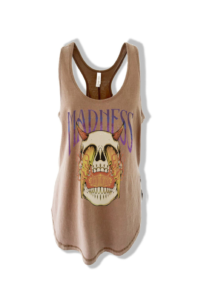 pebby forevee Tank Top MADNESS LED ME HERE BOYFRIEND SIDE SLIT TANK