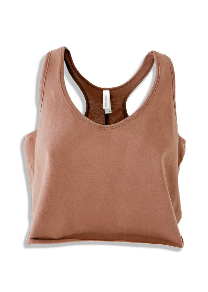 pebby forevee Tank Top MODEL CROPPED BOYFRIEND TANK