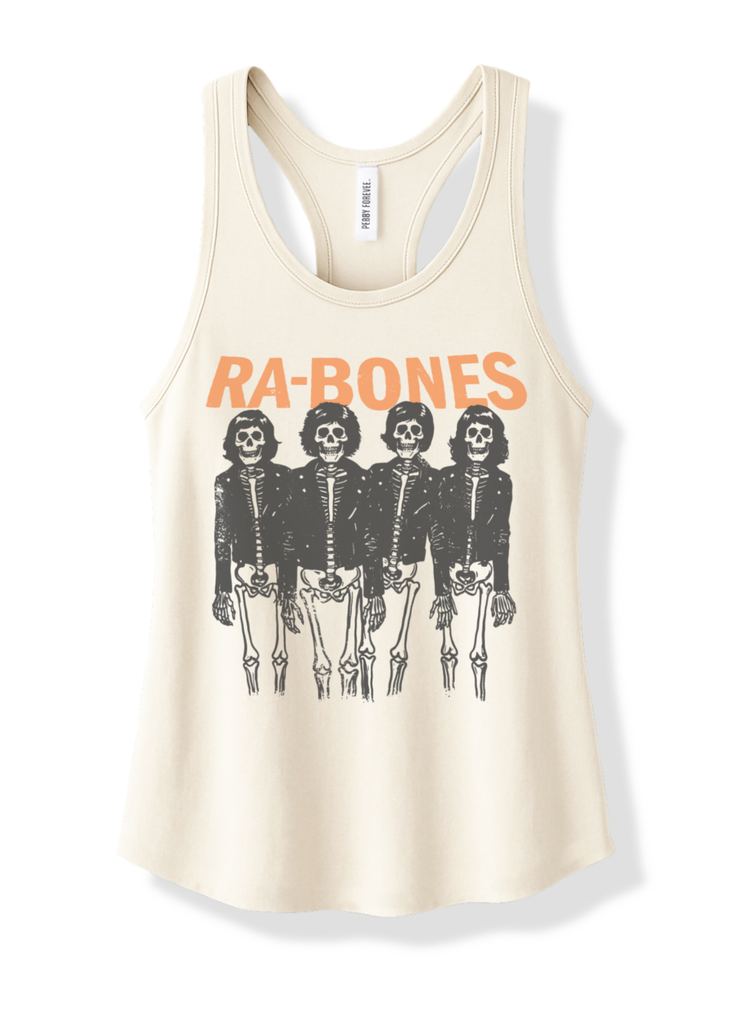 pebby forevee Tank Top RA-BONES BOYFRIEND SIDE SLIT TANK