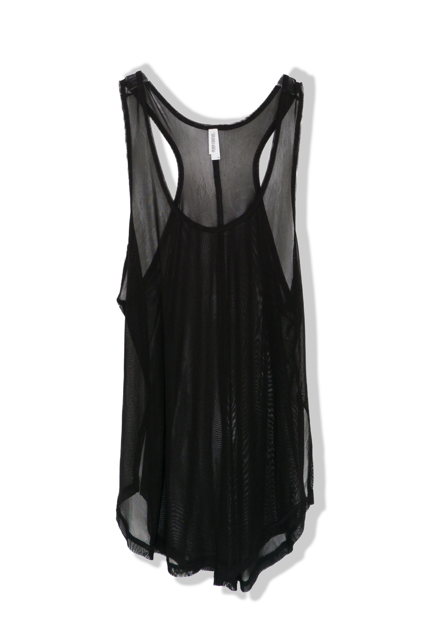 定番人気！ SIDE BOYFRIEND SHEER SALE: FINAL SLIT Forevee Pebby – TANK トップス