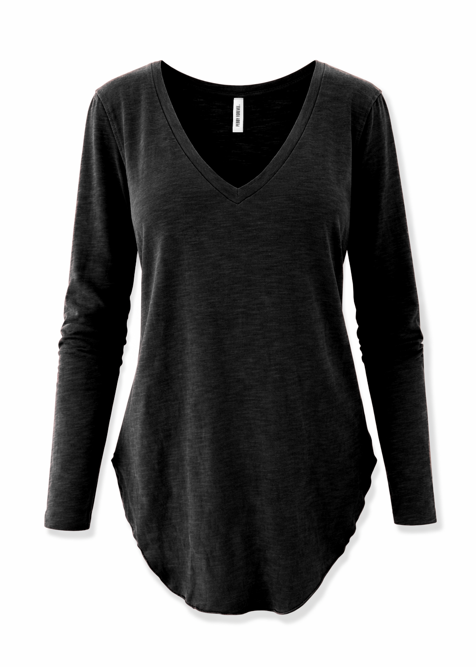 美品⭐︎ameri  DEEP SLIT NECK TOP FINAL SALE: PREMIUM PLUNGE V-NECK SIDE SLIT TOP – Pebby Forevee