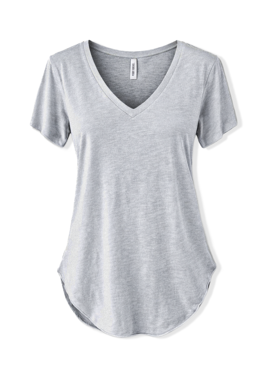 美品⭐︎ameri  DEEP SLIT NECK TOP LONG SLEEVE V-NECK SIDE SLIT TOP – Pebby Forevee