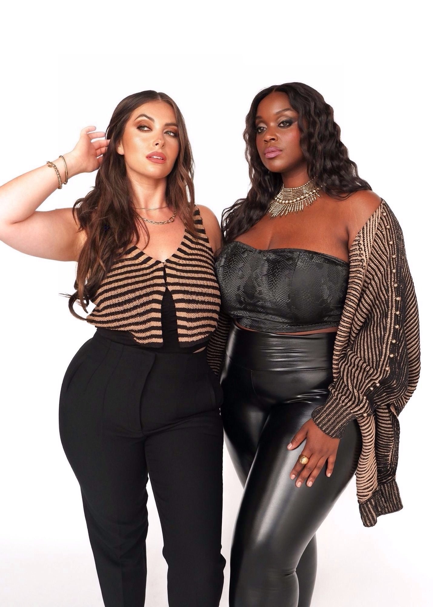FINAL SALE: HE WANTS THIS FAUX LEATHER TUBE TOP – Pebby Forevee