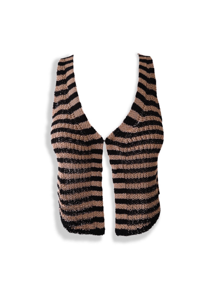 pebby forevee Vest STATUS KNIT VEST