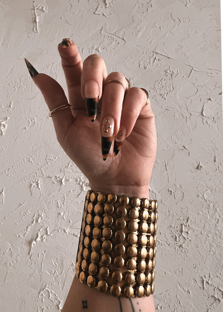 pebby forevee Bracelet Gold CASPIAN CUFF BRACELET