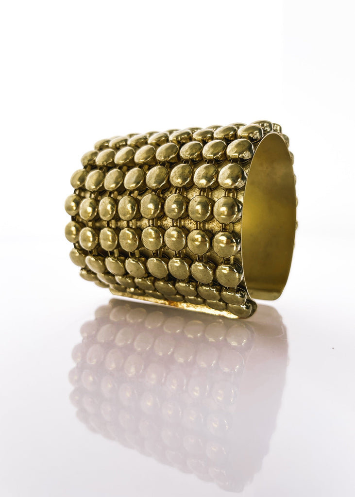 pebby forevee Bracelet Gold CASPIAN CUFF BRACELET(gold)