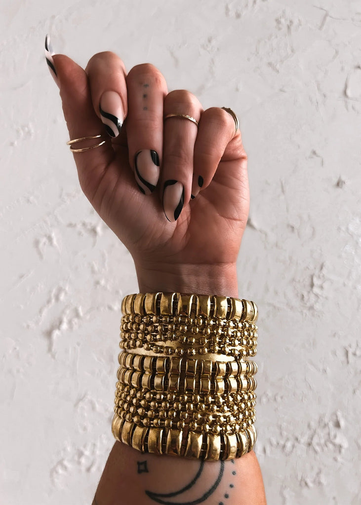 pebby forevee Bracelet Gold DOMINI CUFF BRACELET(gold)