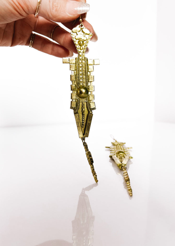 pebby forevee Earring Gold EYDIS EARRINGS (GOLD)