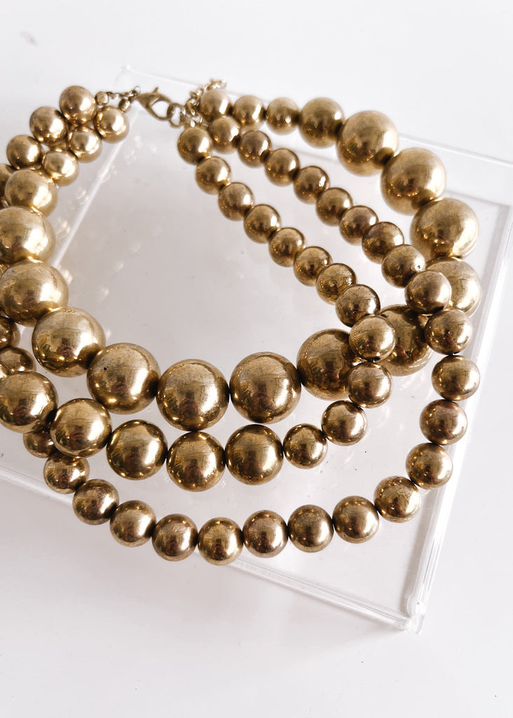 pebby forevee Necklace Gold LEGACY CHOKER NECKLACE