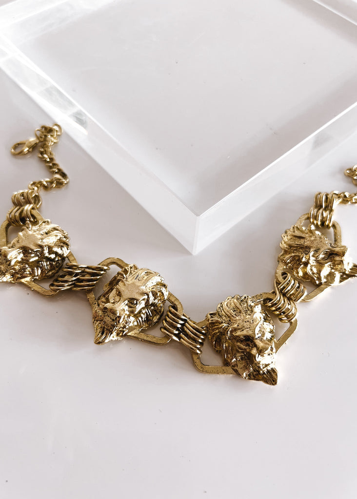 pebby forevee Necklace Gold VIGILANTE CHOKER NECKLACE