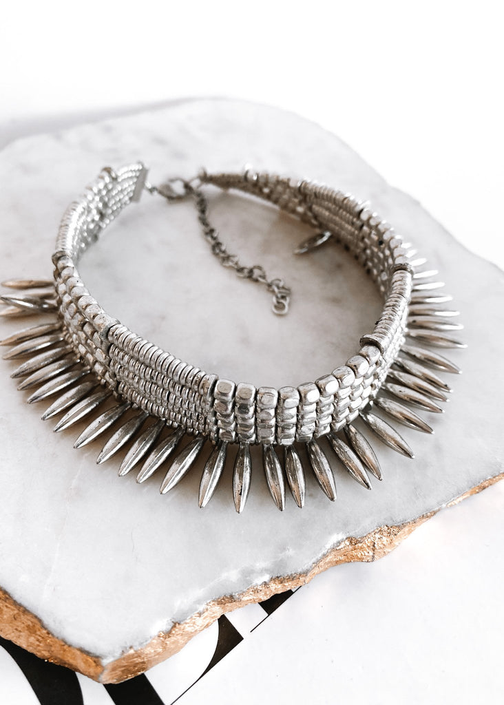 pebby forevee Necklace SILVER BESPOKE CHOKER IN SILVER