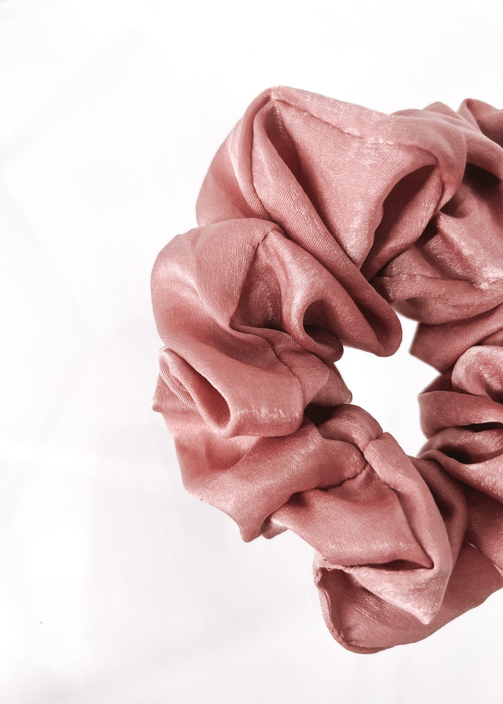 pebby forevee Petal Pink FOR THICK HAIR SUPER STRETCH SCRUNCHIE
