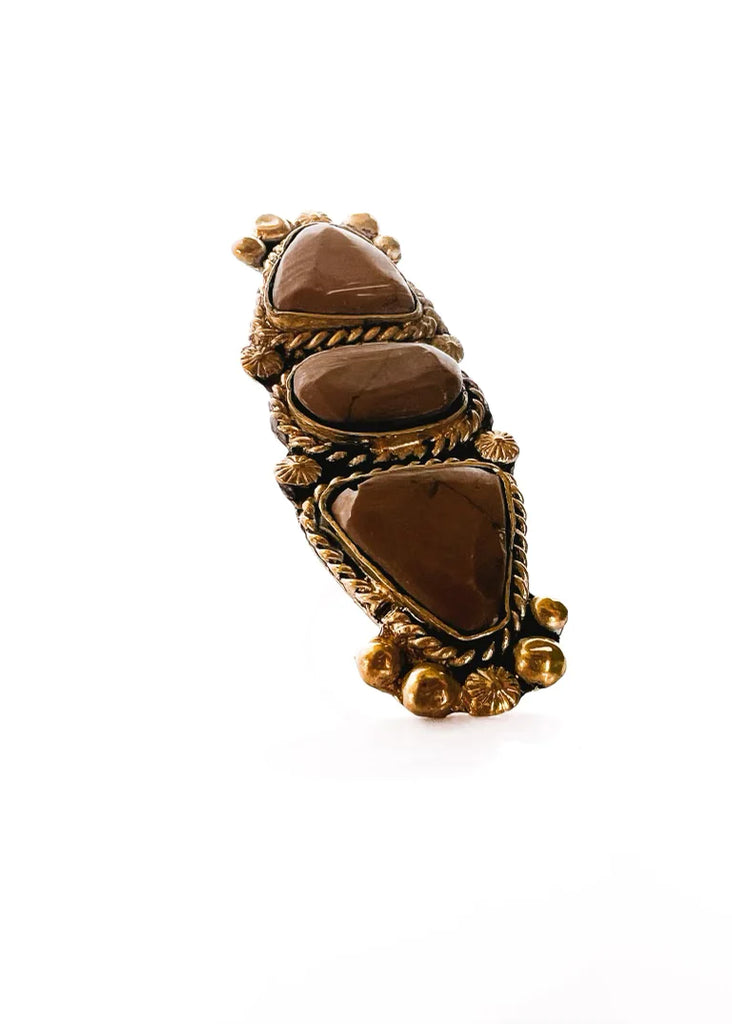 pebby forevee Ring Gold HALVARD STATEMENT RING (gold)