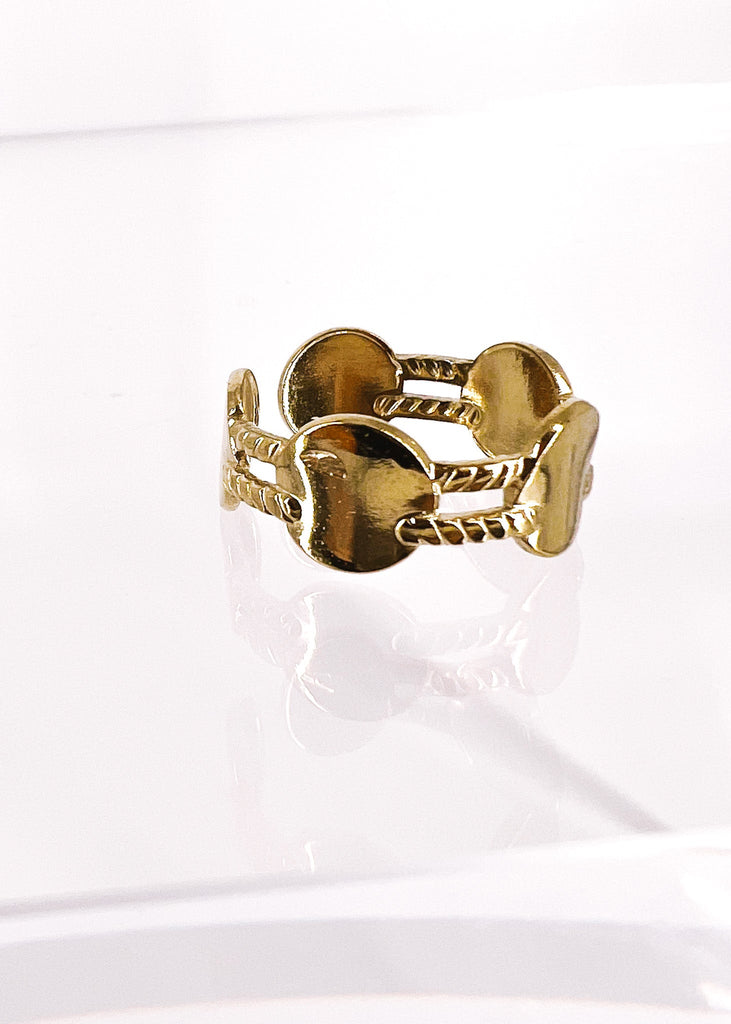 pebby forevee Ring Gold JUNIPER WATER RESISTANT RING