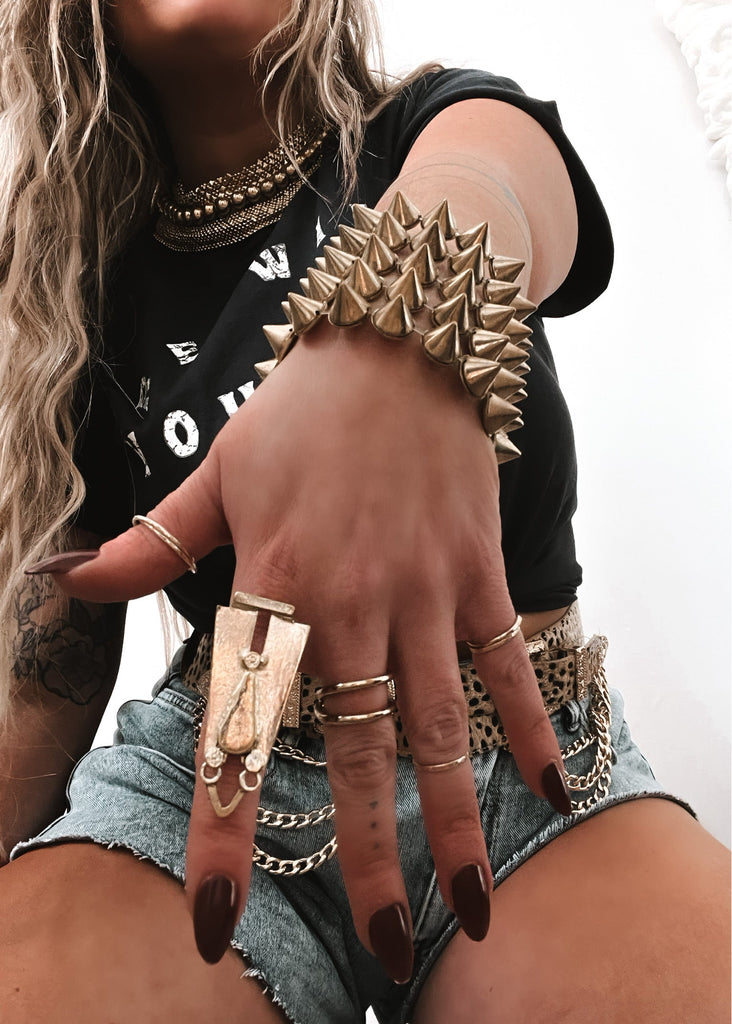 pebby forevee Ring Gold SIANNA STATEMENT RING