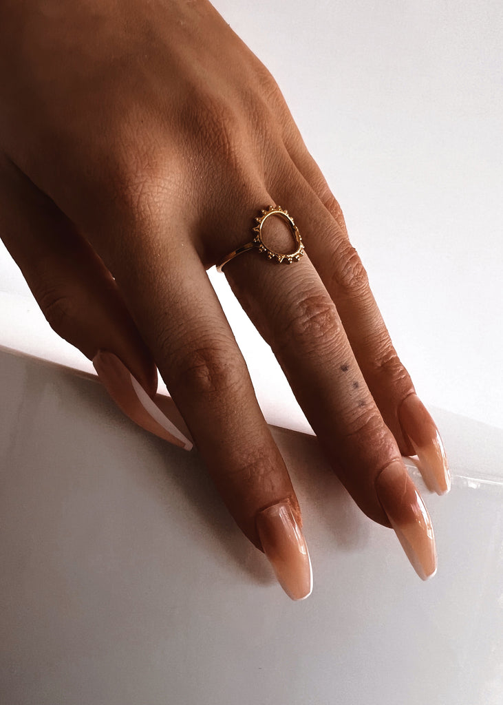 pebby forevee Ring Gold STARDUST WATER RESISTANT RING