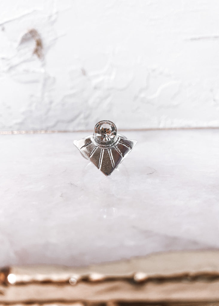 pebby forevee Ring Silver KEA STATEMENT RING