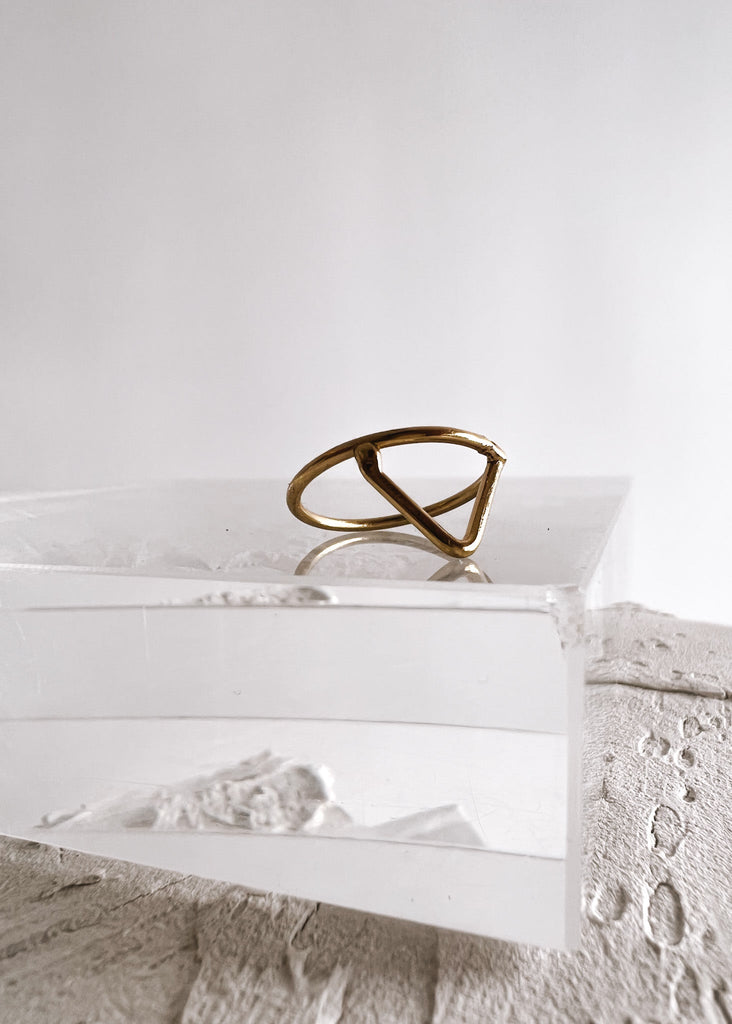pebby forevee Ring TO THE POINT STACKING RING