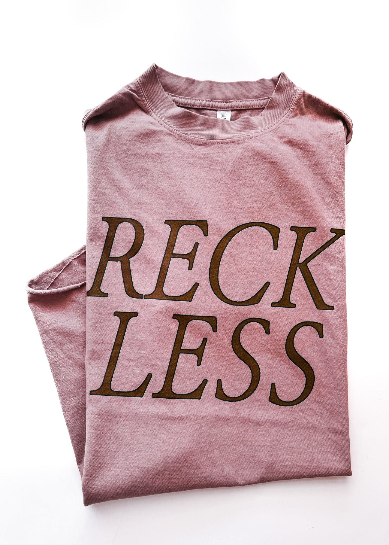 pebby forevee Side Slit Tee 90's RECKLESS SIDE SLIT TEE