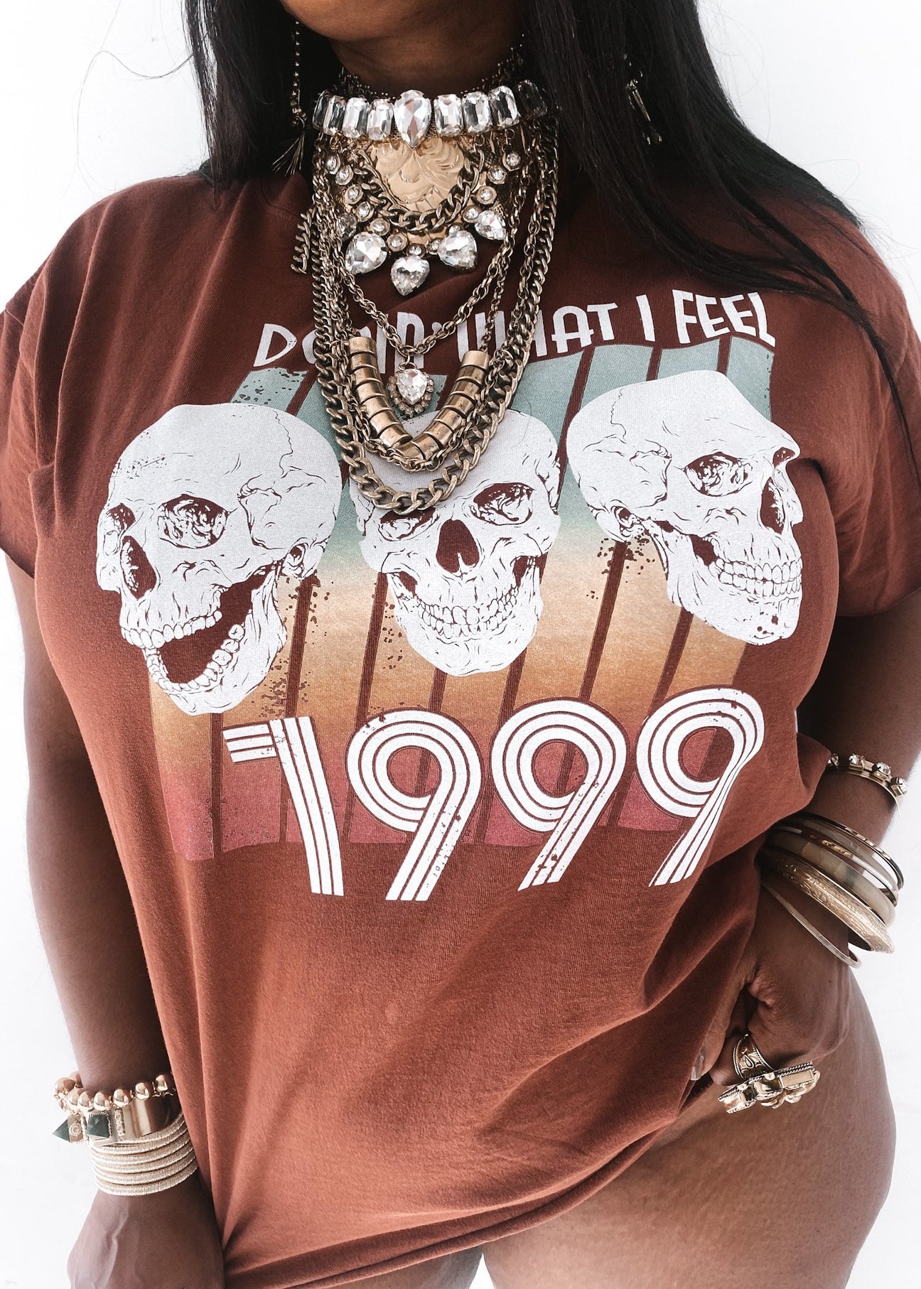 pebby forevee Side Slit Tee DOIN' WHAT I FEEL 1999 SIDE SLIT TEE