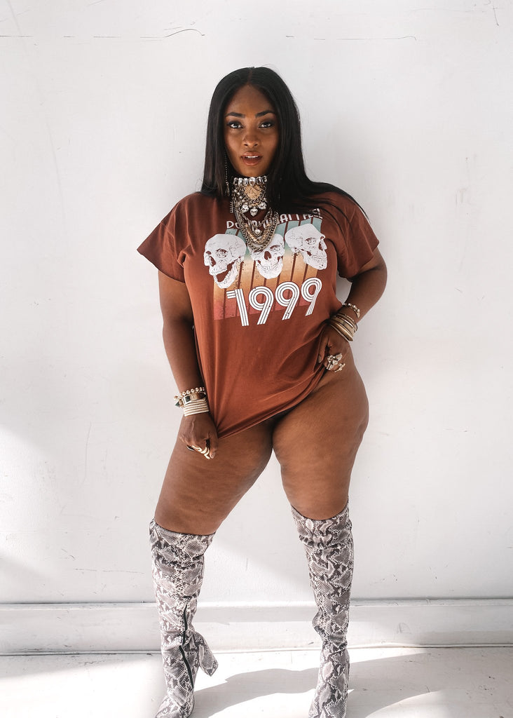 pebby forevee Side Slit Tee DOIN' WHAT I FEEL 1999 SIDE SLIT TEE