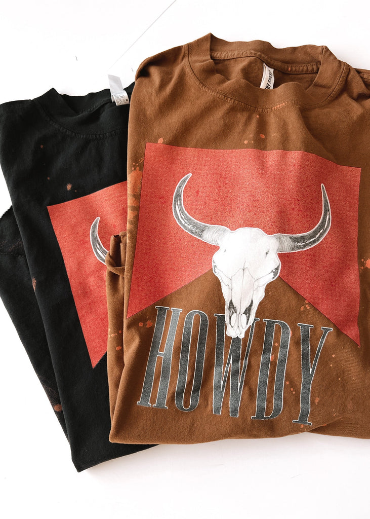 pebby forevee Side Slit Tee MESS WITH THE BULL BLEACHED OUT SIDE SLIT TEE